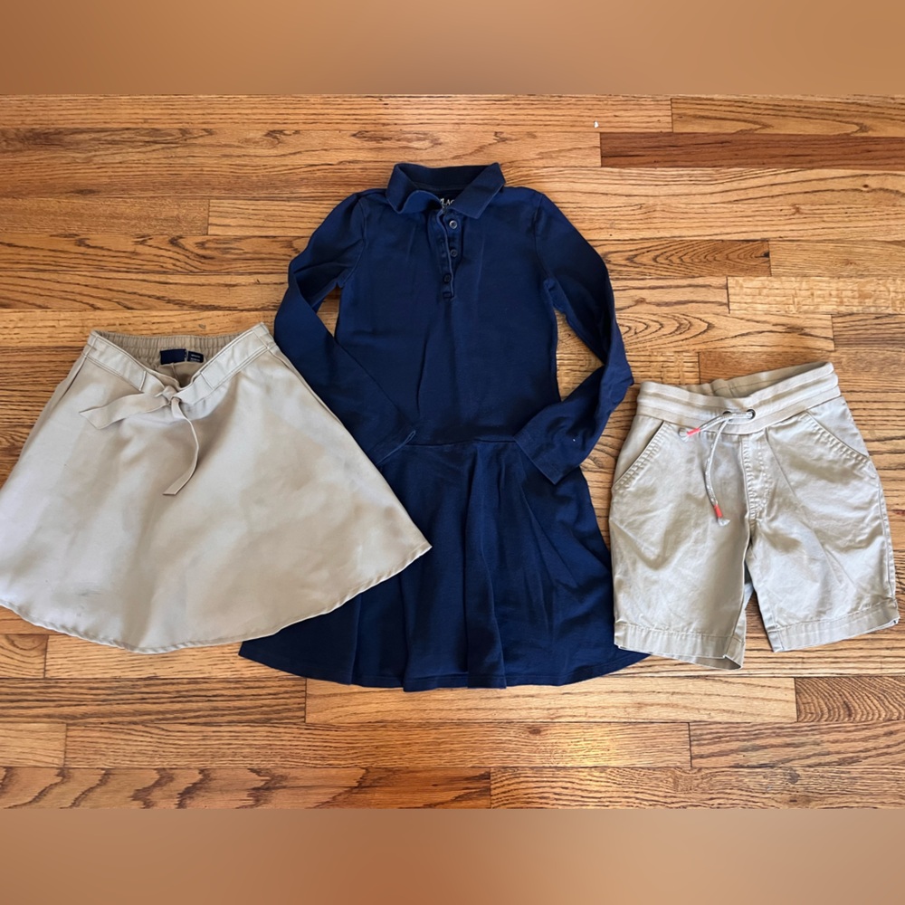 Girls uniform bundle sizes 6x and 7/8